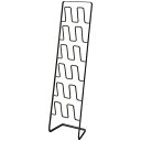 山崎実業 スリッパラック フレーム 6足用 スリム ブラック 4903208047036 【品番:04703】●