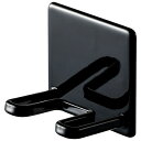 山崎実業 マグネットバスルームシェーバーホルダー タワー ブラック 4903208047074 【品番:04707】