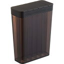 山崎実業 1合分別 冷蔵庫用米びつ タワー ブラック 4903208037617 【品番:03761】
