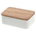 山崎実業 バターケース トスカ ホワイト 4903208039260 【品番:03926】●