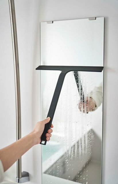 山崎実業　マグネット水切りワイパー タワー　ブラック　【品番：05452】