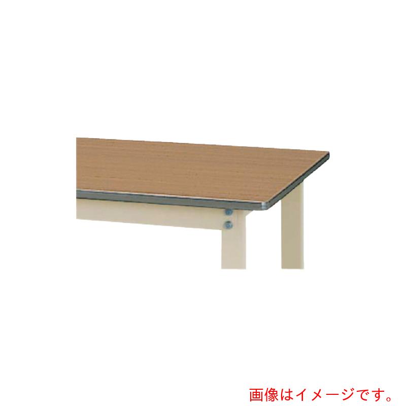 山金工業　ヤマテック　ワークテーブル300シリーズ　移動式　W600×D600×H740mm　木目柄／ヤマテックアイボリー　【品番：SWPC-660-MI】