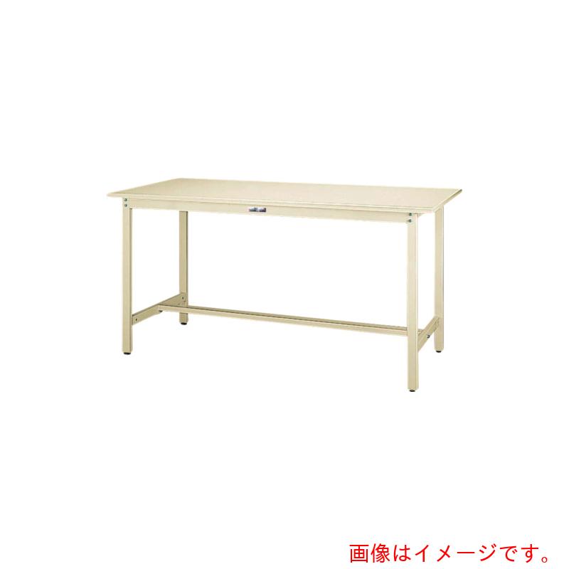 【法人限定】山金工業　ヤマテック　ワークテーブル300シリーズ　固定式　スチール天板　W1800×D750×H900mm　ヤマテックアイボリー　【品番：SWSH-1875-II】