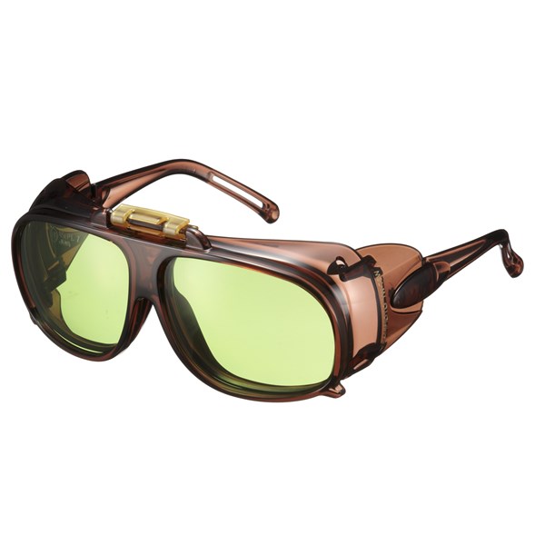 山本光学(YAMAMOTO) はね上げ式 二眼形遮光めがね 【品番:YW-75W #1.7】