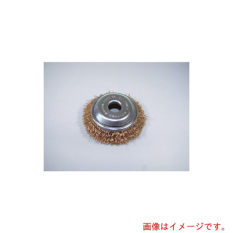 特長 ●硬鋼線を真鍮メッキした毛材です。 ●研削力が高くワイヤーの折損率が低いです。 仕様 ●外径(mm)：100 ●毛材：鋼線 ●金具径(mm)：65 ●線種mAteriAl鋼線メッキφ0.25 ●毛丈(mm)：15 ●穴径(mm)：16 ●ヤナセ　エアー用鋼線メッキベベルブラシ 質量・質量単位 ●300.0g 【メーカー名】柳瀬（株） 【メーカー品番】AKMB100