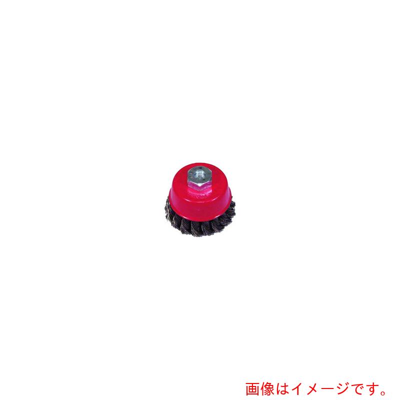 特長 ●強靭なヒネリタイプなので、研磨力に優れています。 用途 ●鉄・一般金属・ステンレスの研磨可能。 仕様 ●外径(mm)：75 ●毛材：鋼線ヒネリ ●ねじ径：M10 ●最高使用回転数(rpm)：12000 ●穴径(mm)：10 ●カップブラシ　鋼線ヒネリ75XM10 質量・質量単位 ●304.0g 【メーカー名】柳瀬（株） 【メーカー品番】B-KCHE2