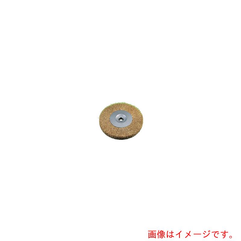 ●【メール便対応】柳瀬（YANASE）　軸付ホイールブラシ　真鍮　65x13x6x35　【品番：BMF-65】
