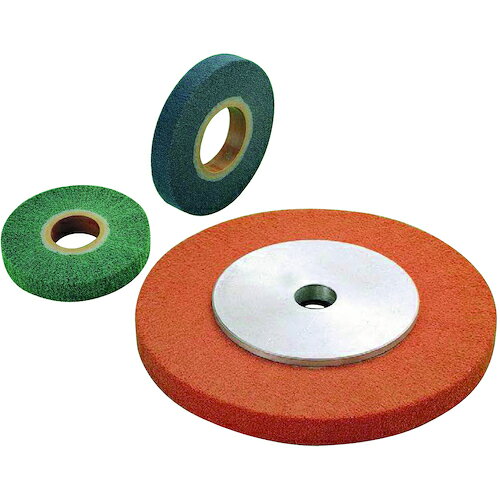 柳瀬（YANASE）　ユニロンフラップホイール200×25×76．2　8A（M）＃800　【品番：NFH-200-25-76.2-#800-8A】(4)