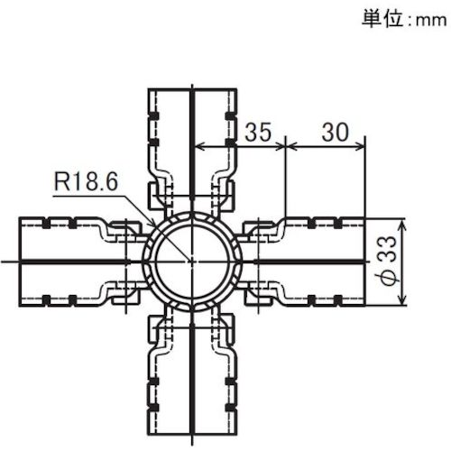 矢崎化工（yazaki）　イレクター　Φ28　メタルジョイント　HJ−16　セット　NI　【...