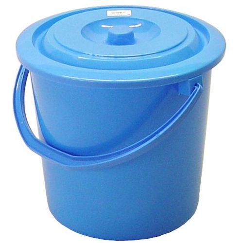 矢崎化工（yazaki）　ヤザキのペール　蓋付　YP−18　ブルー　【品番：YP-18 B】