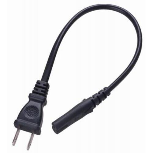 ヤザワコーポレーション　ACアダプタ用コード付プラグ2P　【品番：ACP2002BK】