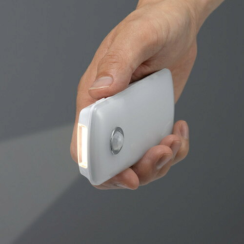 ヤザワコーポレーション　無接点充電式人感明暗ナイトライト小ホワイト　【品番：N...