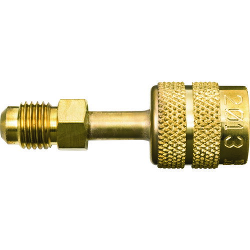 YELLOW JACKET ボンベアダプタ1／2アクメ左ねじメス×1／4フレアオス 【品番：Y19185】