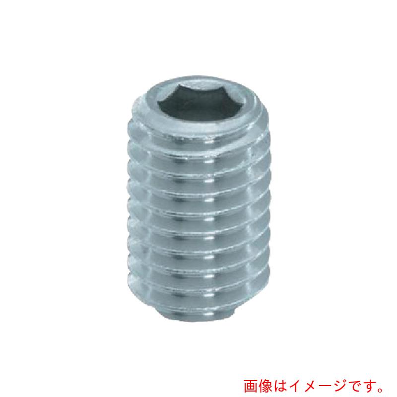 特長 ●材質は合金鋼です。 ●本体と同一面まで埋め込むことができるため、外観上もすっきりします。 用途 ●伝導機器、工作機械、輸送機の回転部の固定などに使われ、ギヤー、カラー、プーリーなどをシャフトに取付けるのに最適です。 ●生地に比べて耐食性があります。 仕様 ●寸法(mm)d：M5 ●寸法(mm)L：6 ●ねじピッチ(mm)：0.8 ●六角穴対辺寸法(mm)：2.5 ●先端形状：くぼみ先 ●ねじ径(mm)：M5 ●全長(mm)：6 材質 ●合金鋼 質量・質量単位 ●924.0g 【メーカー名】（株）八幡ねじ 【メーカー品番】4580141787849