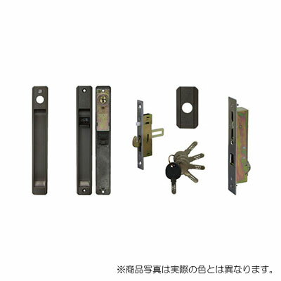 YKK AP 戸先内外締り錠・召合せ外締り錠セット 【品番:YB HHJ-0881(YB HHJ0881)】●