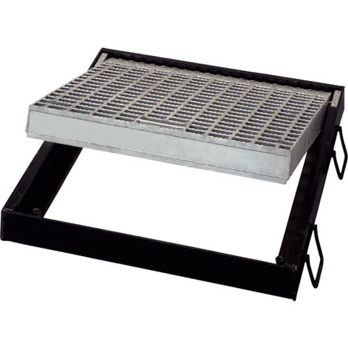 【別途送料あり】淀川製鋼所　ヨドコウ　ヨドかるがるグレーチング　細目ますぶた（110°開閉型）　ノンスリップグレーチング　5KKMF7h32−72．T2　【品番：5KKMF7H32-72.T2】□