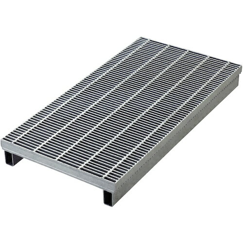 【別途送料あり】淀川製鋼所　ヨドコウ　高耐食性合金めっき　　ヨドグレーチング　さびガード　細目かさあげみぞぶた（JIS　タイプ）　ノンスリップグレーチング　A5KJ951h25−110．T2　【品番：A5KJ951H25-110.T2】□