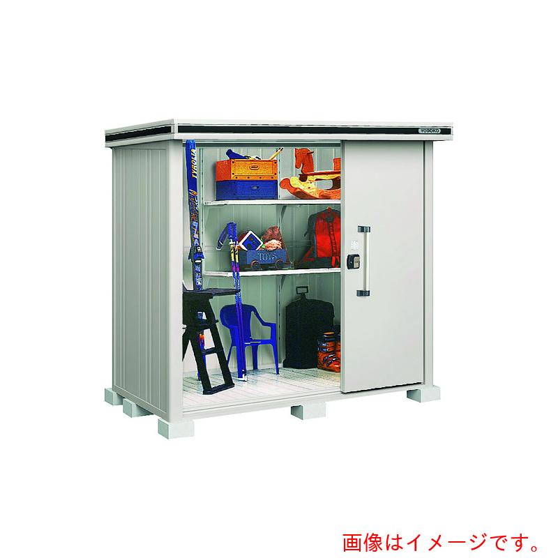 【別途送料あり】淀川製鋼所　ヨドコウ　ヨド物置　エルモ　LMD−2211　ダークウッド　【品番：LMD2211DW-1】□(4)