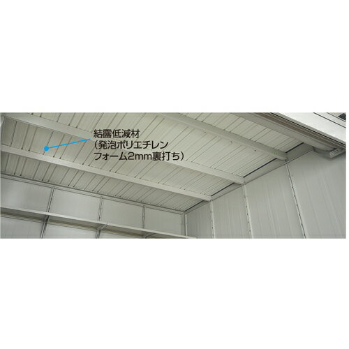 淀川製鋼所　ヨドコウ　エルモ　結露低減材付屋根　2525用　【品番：LMD KETSUROTEIGENZAIYANE 2525】□