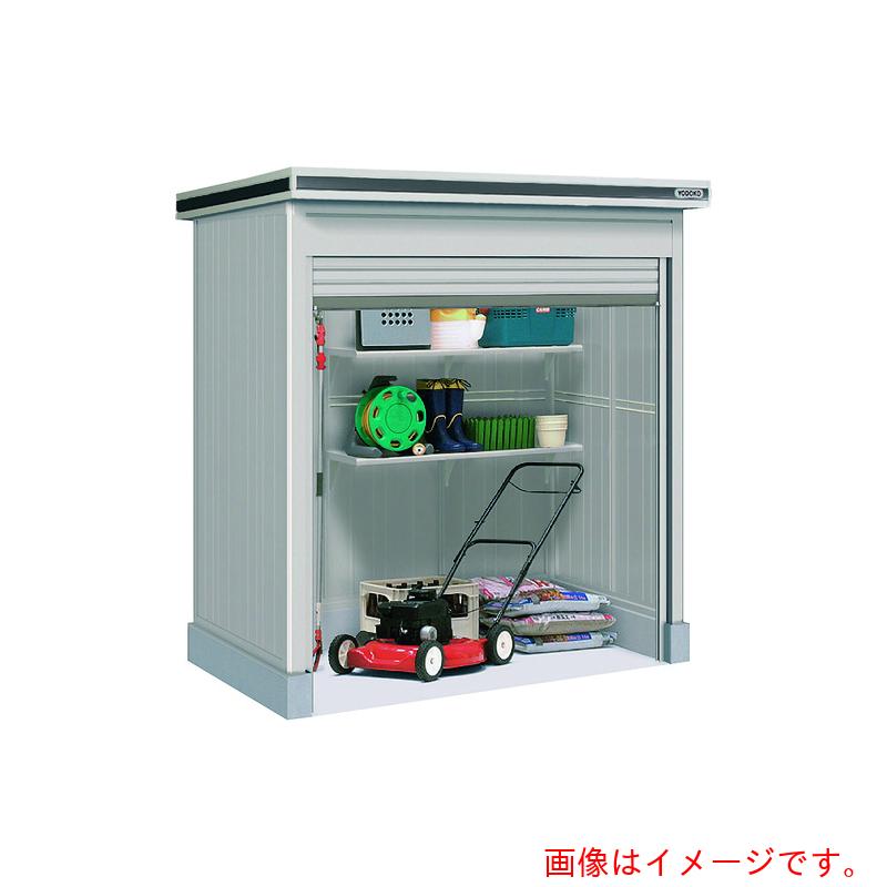 【別途送料あり】淀川製鋼所　ヨドコウ　ヨド物置　エルモシャッター床タイプ　LODー2211HF　CB　【品番：LOD2211HFCB】□