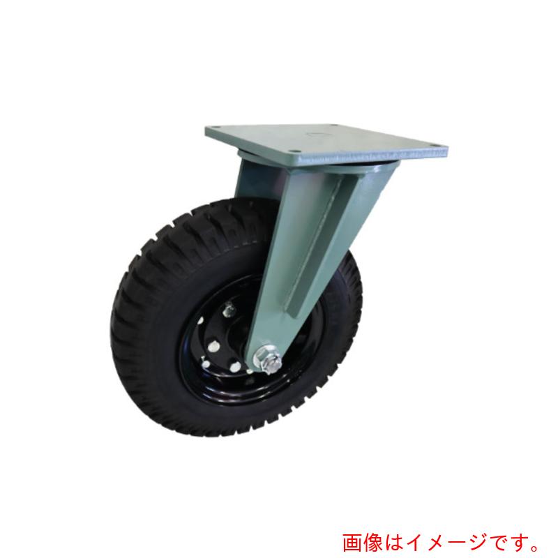 ヨドノ　ユニークタイヤ　自在車付　車輪径408mm　【品番：UCTJ4.00-8】