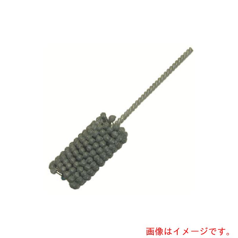 特長 ●シャフトから出ているファイバー樹脂製の足に人口砥粒を焼結させた玉をつけた構造です。 ●足がナイロン樹脂で弾力性に富み、ワークの内面のバリ、凹凸のあるワークの内面も研磨可能です。 用途 ●鋳鉄、炭素鋼、焼き入れした鉄などのバリ取り、研磨。 ●SC（シリコンカーバイト）ワークの材質が比較的硬いもの（鋳鉄、炭素鋼、焼き入れした鉄など） ●AO（酸化アルミナ）ワークの材質が比較的柔らかいもの　主にバリ取り用＜細かい粒度＞#240、320、600、主に研磨用＜LAルビゲートアルミナ＞#1000相当（鏡面仕上用）（#20、#40、#80、#400、#800、は特注品として申し受けます） ●使用工具：エアドリル、電気ドリル（三段変速）、ボール盤。 仕様 ●全長(mm)：203 ●軸径(mm)：6.3 ●適合内径(mm)：36.0〜40.0 ●砥粒：シリコンカーバイド ●砥粒部長さ(mm)：76 ●最高使用回転数(m)：300〜1200rp ●作業時間はワークの材質および使用目的よって異なるが目安として10〜20秒、往復運動は目安として2秒に1往復位 ●研削液は、水溶液(ソリューブタイプ)またはスピンドル油を使用 材質 ●シャフト:亜鉛メッキ線 質量・質量単位 ●125.0g 【メーカー名】（株）ユーコー・コーポレーション 【メーカー品番】BC-38.0