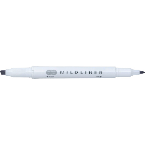 Highlighter Pens - 【メール便対応】ゼブラ（ZEBRA）　蛍光ペン　マイルドライナー　マイルドマイルドグレー　【品番：WKT7-MGR】