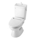 【BC-110STU+DT-5800WBL/BN8】リクシル 一般洋風便器(BL認定品) 床排水 (Sトラップ) 寒冷地 ・流動方式 手洗付 LIXIL