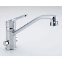 【SF-HB442SYXNB】LIXIL キッチン用水栓金具 分岐水栓 キッチンシャワー付 クロマーレ(エコハンドル) 【リクシル】