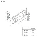 【0704812】【φ120直管短 300】ノーリツ 部材 給排気延長 φ120直管短 300 NORITZ