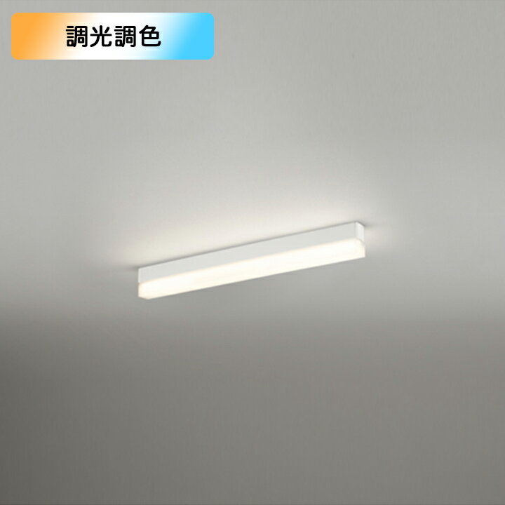 【OL291575R2M】オーデリック ベースライト 直付 600mm LEDユニット 電球色-昼光色 調光器不可 コント..