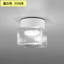 【OG264048WR】オーデリック バスルームライト・脱衣場ライト LED電球フラット形 高演色LED 白熱灯器具60W相当 調光器不可 温白色 ODELIC