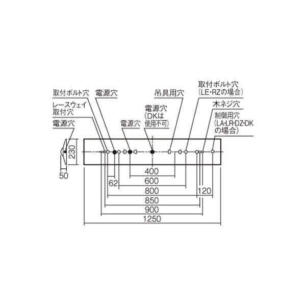 【法人様限定】【XLX440DENULE9】パナソニック iDシリーズ Dスタイル 一体型LEDベースライト 40形 天井直付型 W230 一般タイプ 【Panasonic】/代引き不可品 2