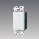 【WTY5902WK】 パナソニック コントローラ アドバンスシリーズ配線器具 タッチ LED調光スイッチ 3線式 2回路用子器