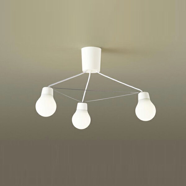 【LGB57328WCE1】 パナソニックLAMP DESIGN シリーズ シャンデリア LEDユニット交換可能 60形電球3灯器具相当