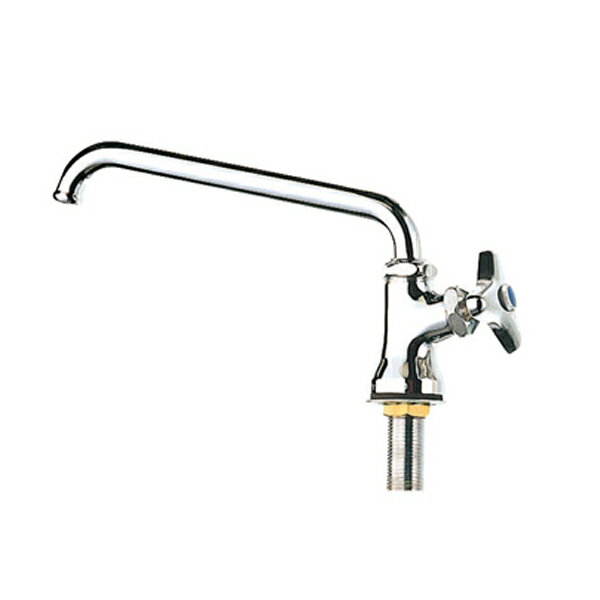 【JA57J-13】三栄 自在水栓 POS付商品 立形上向 固定コマ仕様 SANEI