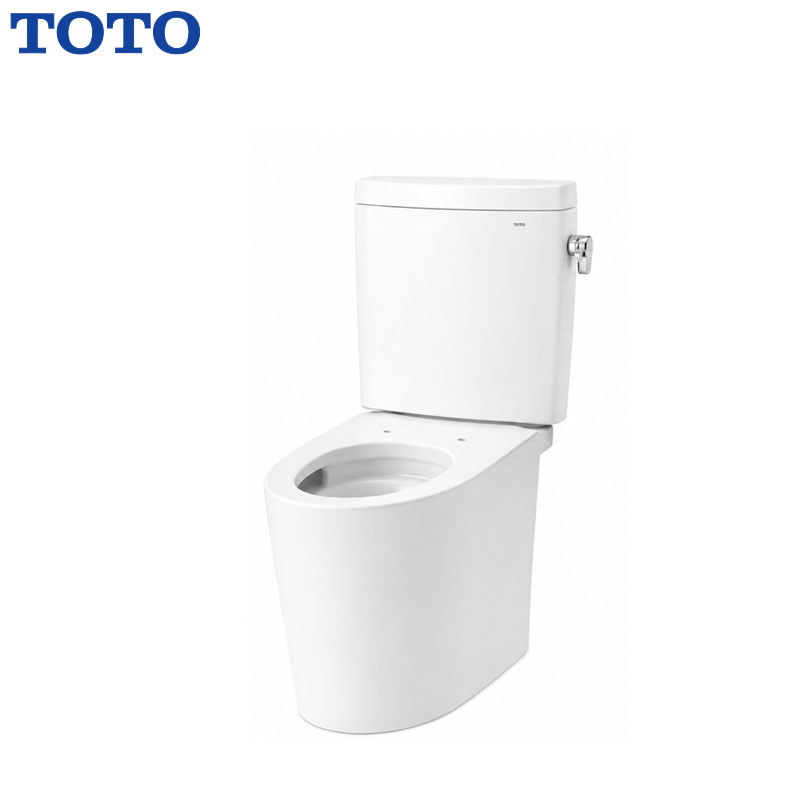 【セット内容】 (1)CS485BP ・便器 (2)SH410BA ・タンク ・止水栓(フィルター付) ※便座は別売です。 【規格・特徴】 ・手洗なし ・一般地 ・壁排水 ・排水芯155mm ・セイフォンテクト ・フチなし形状 ・トルネード洗浄 ・水たまり面(小さい) ・エロンゲート(大形サイズ) ・防露便器 ・防露タンク ・超節水 ・サイドカバー 【注意】 ※右給水の場合は給水延長用フレキホース(長さ200mm)(TN98L2X20)を使用してください。 ※付属している止水栓は床給水としても使えます。 ※便器背面は、メンテナンスの操作性状、オープンになっております。大便器背面カバー(HM220)が必要な方は備考欄にご記入下さい。 ※後ろ抜きの場合は、148mmです。 【ご購入前に】 ※止水栓は必ず同梱の止水栓(フィルター付)を取り付けて下さい。 　止水栓が取り付けられない場合は、別売フィルターユニット(HH11108)をご購入の上、既存止水栓へ設置して下さい。 ※eco小ボタンは、アプリコット・S(4.8L洗浄便器用)をセットした場合のみです。 ※便器洗浄付のウォシュレットを設置する場合は必ず専用のウォシュレットを選定ください。 専用ウォシュレット以外の場合、オート/リモコン便器洗浄機能は使用できません。 【カラー】 ・ホワイト(#NW1) ・パステルアイボリー(#SC1) 【組み合わせ便器について】 組み合わせ便器は便器とタンクのセットのため、便座を別途ご用意していただく必要があります。 「便器」と「便座」を機能や予算に合わせて、おのおの選び、組み合わせることでトイレが完成します。 【商品説明】 超節水の4.8L洗浄とすっきりデザインで、お掃除しやすいタンク式便器。 タンクの曲面のやさしさが、快適で洗練されたレストルームをお演出します。 【メーカー直送便の注意事項】 下記の条件がございますので、商品によってはご準備くださいますようお願い致します。 ※別途金額が発生する場合がありますので必ずご一読ください。 ■商品お渡しについて 基本ドライバー1人で訪問の為、荷下ろしの際にお手伝いできる方が必要となります。 集合住宅の場合は1階及びエントランス、戸建住宅の場合は玄関先でのお引き渡しとなります。 ■配送車について 一般的な宅配業者でございません。メーカー指定の大型トラック(4t車)にての配送となります。 道幅6m(一般的な軽自動車がすれ違える道幅)以下の場合、配達ができません。 別途追加料金が発生いたしますが、2tトラックでの手配が可能です。 階段、狭所など困難な場合はご相談ください。 ■商品お届け日について メーカーに在庫があり、日にち指定がない場合は、翌日、または翌々日のお届けとなります。ご希望日がありましたらご注文フォームの「お届け日時」にご記入ください。(平日のみ) 納期要確認の記載のある商品や受注生産商品の場合、納期にお時間が掛かります。詳細な納期については商品により異なりますので、改めて当店よりご連絡させて頂きます。 ■お届け時間について 時間指定が出来かねます。必ず連絡が取れる電話番号と荷受人のお名前を記載ください。 当日の配送時間(目安)については、配送前にドライバーよりご連絡させて頂きます。 (配送前連絡はサービスとなりますので確約するものではございません) ■不在時の再配達について 不在の場合は運送会社が持ち帰り、当日の再配達が出来かねます。 また保管料・再配達の手数料が発生する場合（お客様負担）がございますのでお届け日には必ずご在宅いただけますようお願い致します。 ■配送エリアについて 沖縄・離島地域の場合、別途費用がかかる場合がございます。 ■お支払い方法について 「後払い」「クレジットカード」「銀行振込」「郵便振替」のみとなります。 ご入金確認後にメーカーへ発注させていただきます。 【大型商品の配送について】 ■基本ドライバー1人で訪問の為、荷下ろしの際にお手伝いできる方が必要となります。 ■大型トラック(4t車)にて配送となります。 道幅6m(一般的な軽自動車がすれ違える道幅)以下の場合、配達ができません。 ※別途追加料金が発生いたしますが、2tトラックでの手配が可能です。 階段、狭所など困難な場合はご相談ください。 ■時間指定が出来かねます。 その為、必ず連絡が取れる電話番号と荷受人の名前を記載ください。 当日の配送時間(目安)については、配送前にドライバーよりご連絡させて頂きます。 壁155 2026年8月 グリーンマックス GREENMAX 超節水 コンパクト 大型サイズTOTOCS485BP-SH410BA