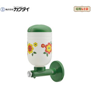 カクダイ 水石けん入れ 昭和レトロ 壁固定 0.35L 液状 205-200