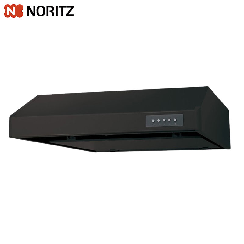 Rakuten - ノーリツ レンジフード シロッコファン 幅60cm 平型 ブラック NFG6F06MBA