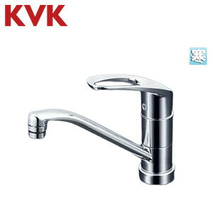 Rakuten - KVK キッチン用蛇口 台 シングルレバー混合水栓 泡沫 吐水口回転規制80度 スパウト200mm 寒冷地 KM5011ZTV8R2