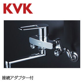 Rakuten - KVK キッチン用蛇口 壁 シングルレバー混合水栓 首長170mm 取替専用水栓 一般地 MSK110KTKT