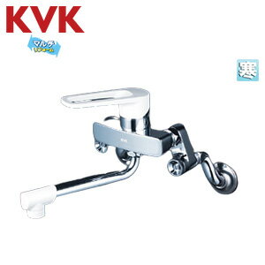 Rakuten - KVK キッチン用蛇口 壁 取替用シングルレバー混合水栓 分岐口付 スパウト170mm 寒冷地 MSK110KWTK