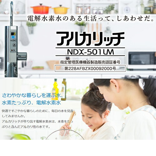 （株）OSGコーポレーション 【工事費込】電解水素水生成器 アルカリッチ 台 AC100V...