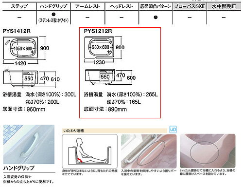 ������̵����TOTO ������ �ݥ�Х� ������� ����������� 1200������ ����Ⱦ���ץ��� ������ PYS1212R/L