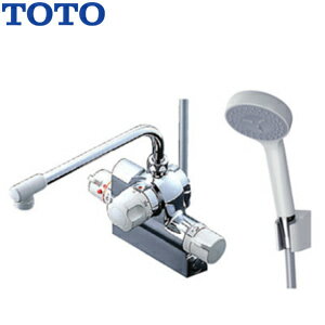 TOTO 浴室用蛇口 台 浴槽・洗い場兼用 サーモスタット付シャワーバス混合水栓 定量止水 コンフォートウ..