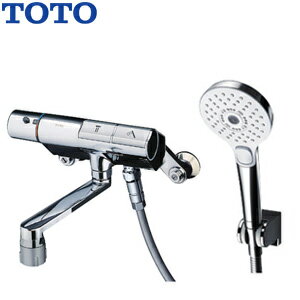 TOTO 浴室用蛇口 壁 洗い場専用 サーモスタット付シャワーバス混合水栓 タッチスイッチ水栓 コンフォー..