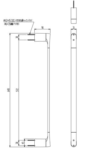 CERA ������С� �������� ������ Ĺ��:648mm ������ ���������꡼ GE450760S