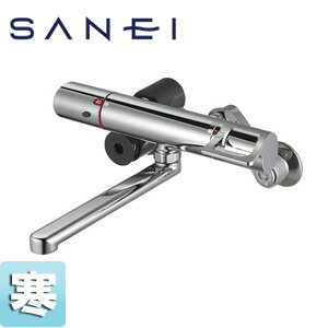 Rakuten - SANEI 浴室用蛇口 壁 サーモスタット付バス混合水栓 スパウト190mm 寒冷地 K1814K-13