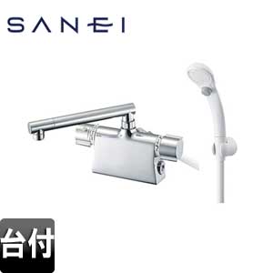 Rakuten - SANEI 浴室用蛇口 カラム 台 サーモデッキシャワー混合栓 スパウト200mm 一般地 SK785DT2-13