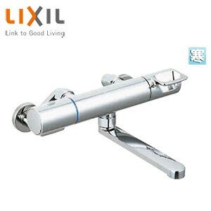 LIXIL 浴室用蛇口 クロマーレS 壁 サーモスタット付シャワーバス混合水栓 吐水口170mm 寒冷地 BF-KA345TN